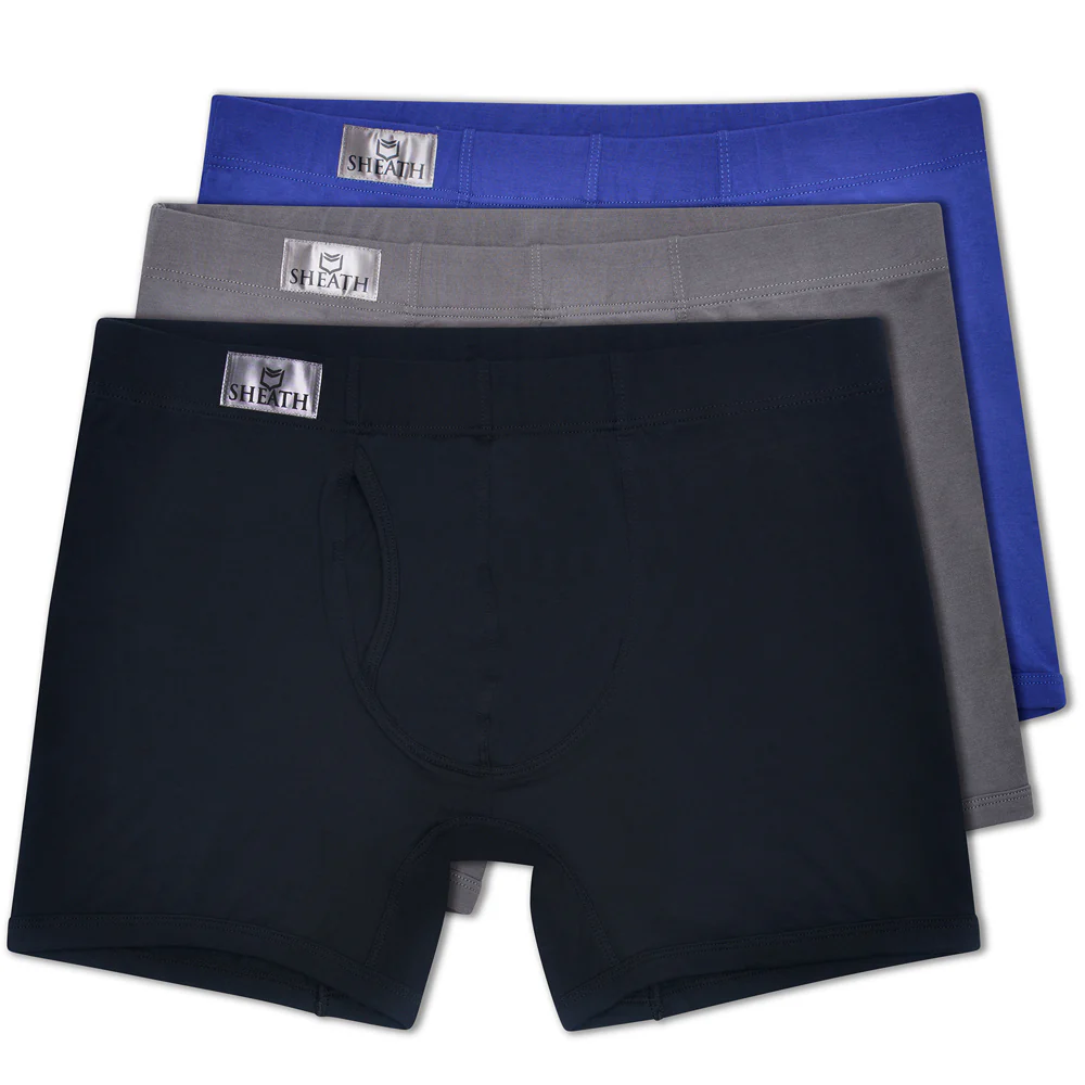SHEATH 3.21 Modal Men's Pouch Boxer Brief 5" (3 Pack) - Image 21