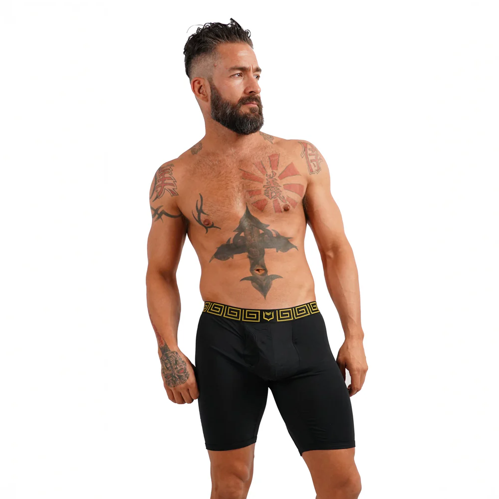 SHEATH V Modal Men's Pouch Boxer Brief 8" - Image 4