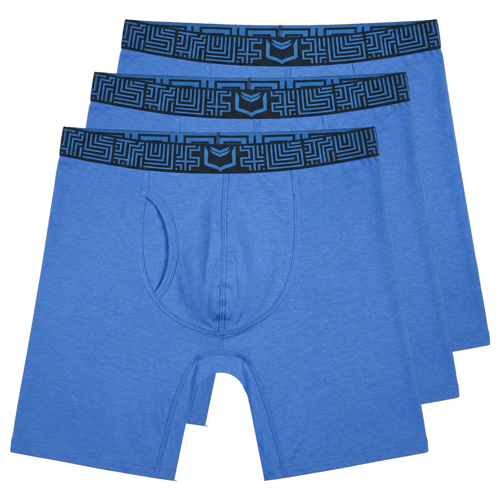 SHEATH V Modal Men's Pouch Boxer Brief 8" (3 Pack) - Image 22