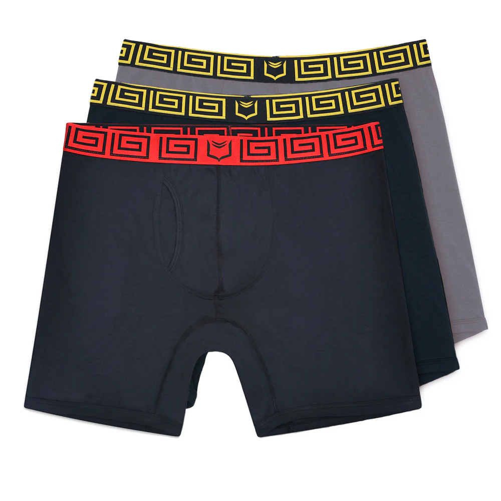 SHEATH V Modal Men's Pouch Boxer Brief 8" (3 Pack) - Image 30